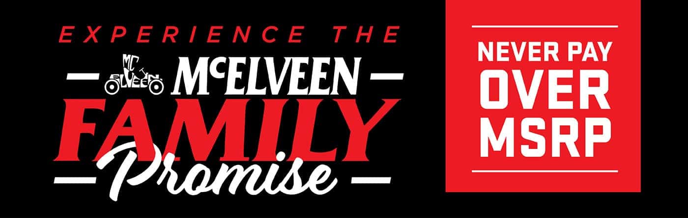 Experience The McElveen Family Promise Never Pay Over MSRP