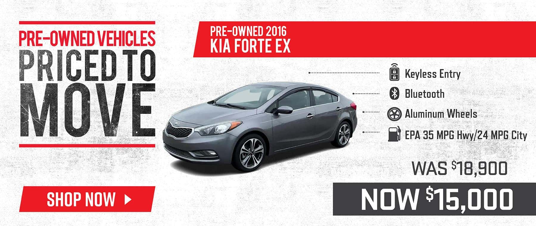 Pre-Owned 2016 Kia Forte EX