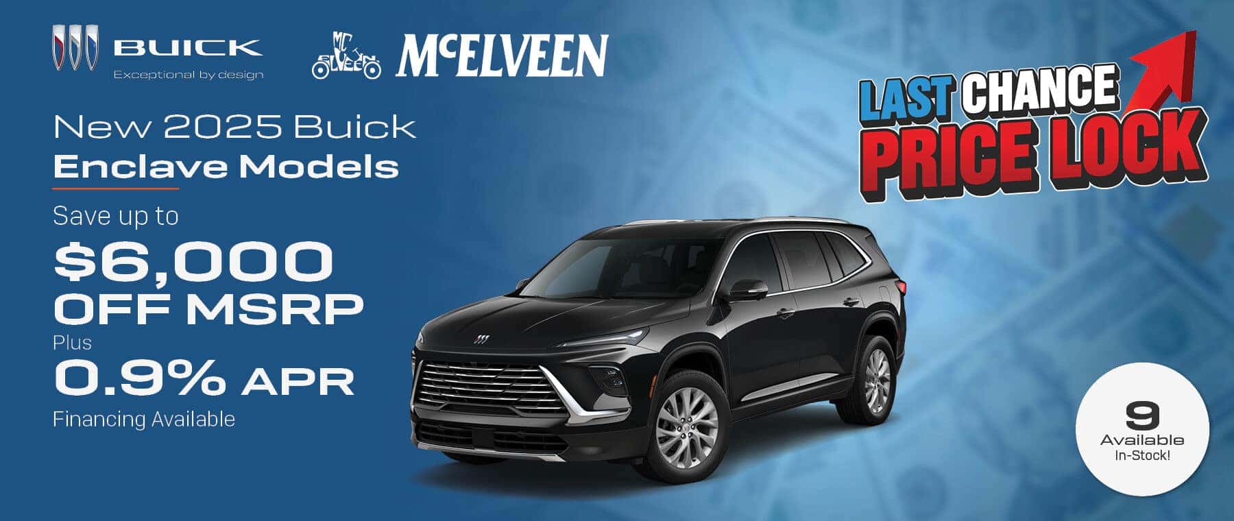 New 2025 Buick Enclave Models