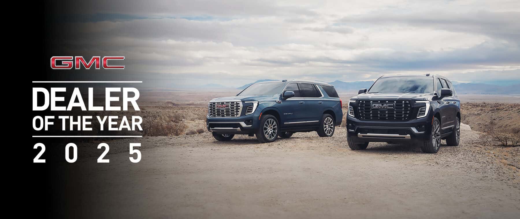 McElveen Buick GMC — Proud GMC Dealer of the Year 2025, featuring the Yukon Denali lineup