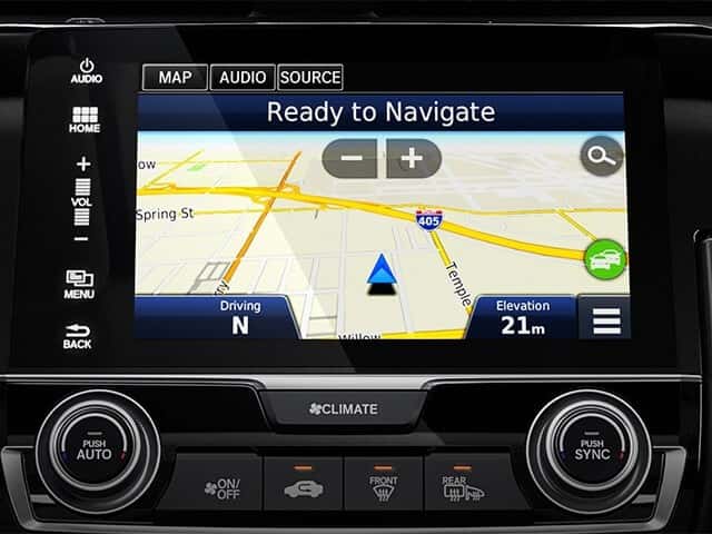 2017 Honda Civic Hatchback Navigation