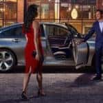 2018 Honda Accord Hybrid with Man Opening Door