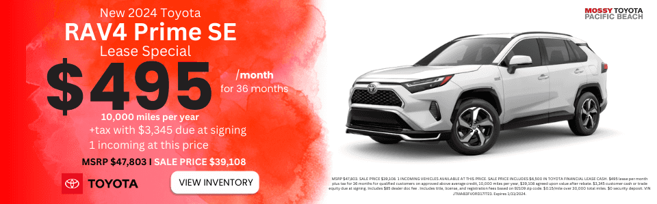 Your Local Toyota Dealership in San Diego | Mossy Toyota