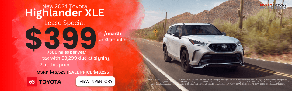 Your Local Toyota Dealership in San Diego | Mossy Toyota