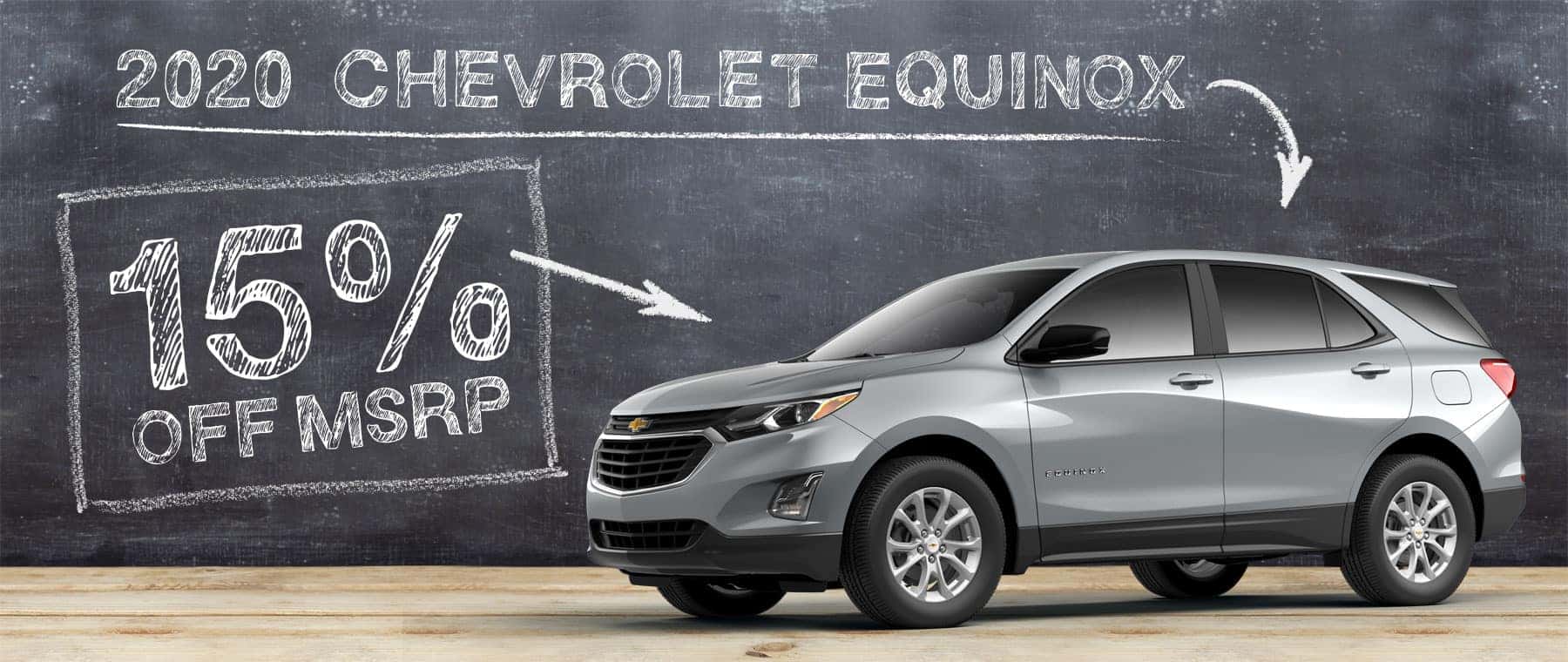 2020 Chevrolet Equinox - 15% off MSRP