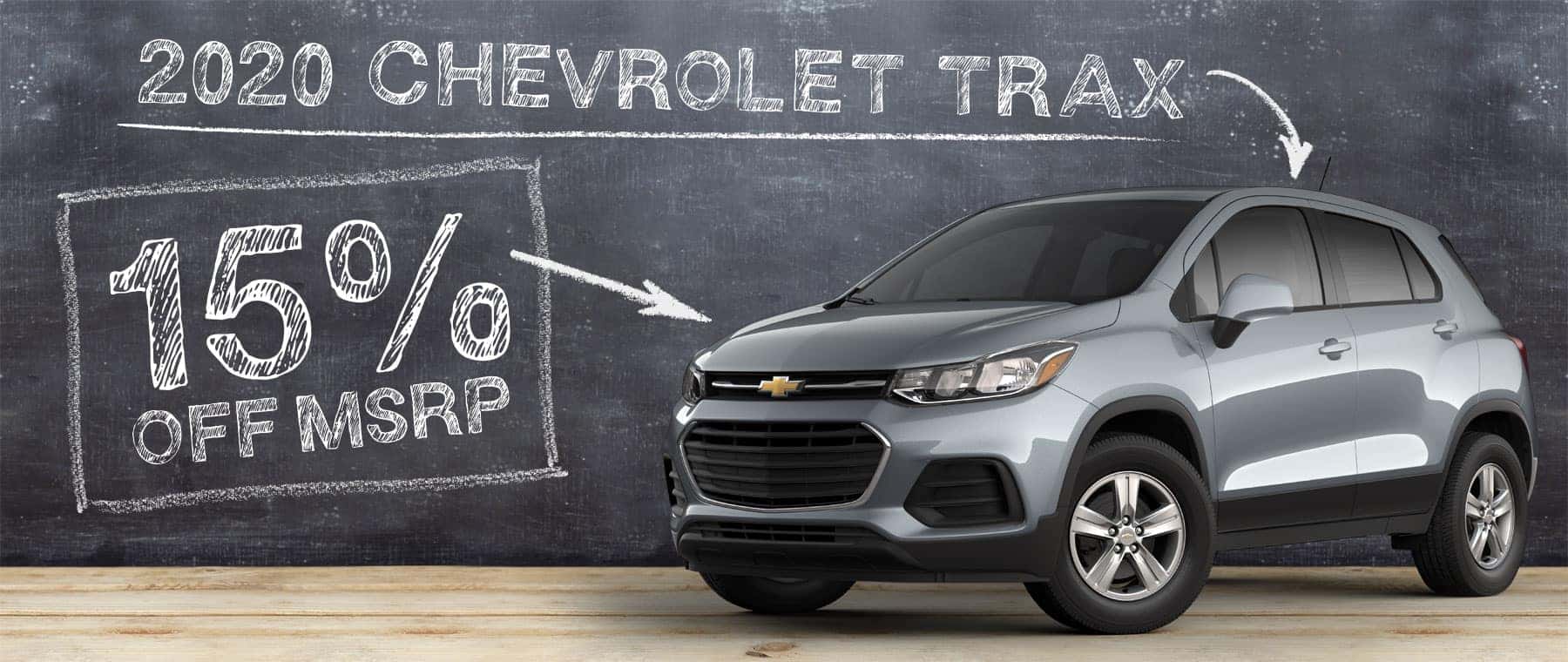 15% off 2020 Chevrolet Trax
