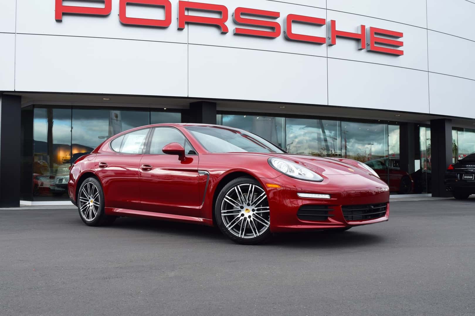 Porsche Fremont Goes Red