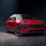 2020 Porsche Macan GTS in red exterior