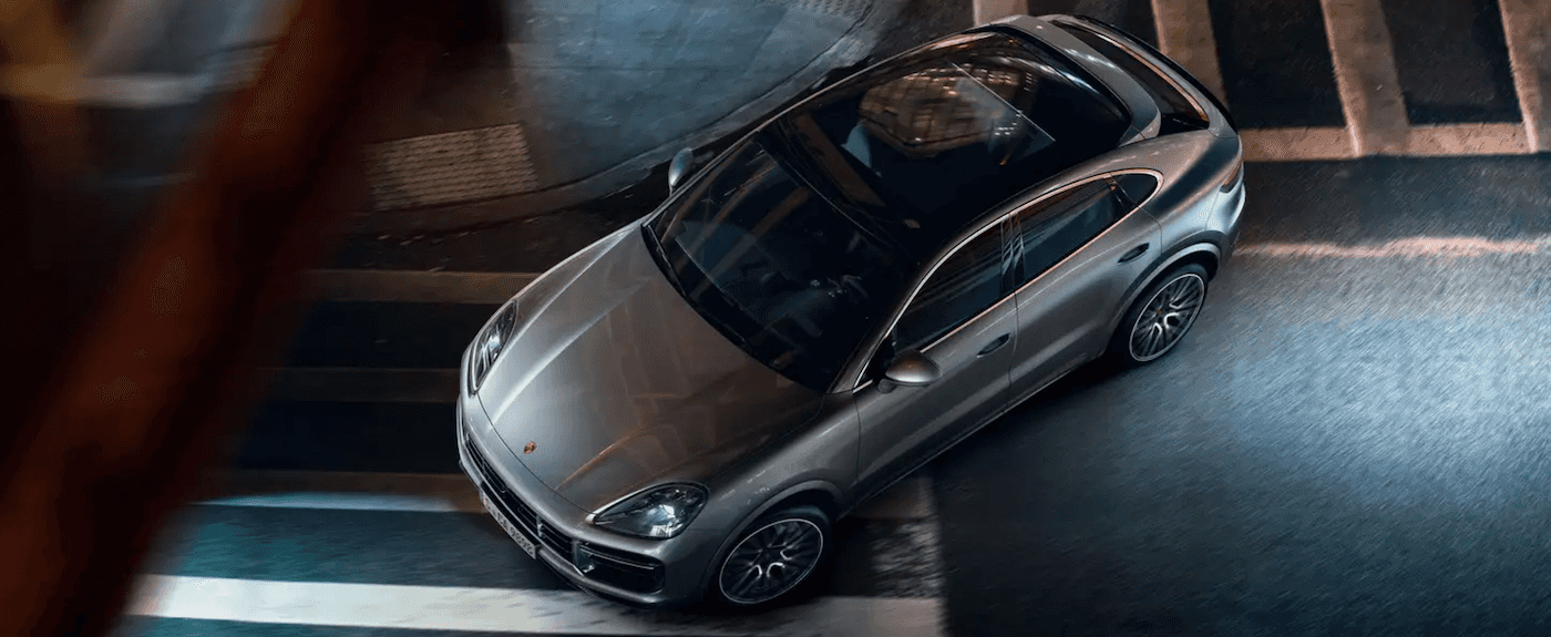 2022 porsche cayenne birds eye view
