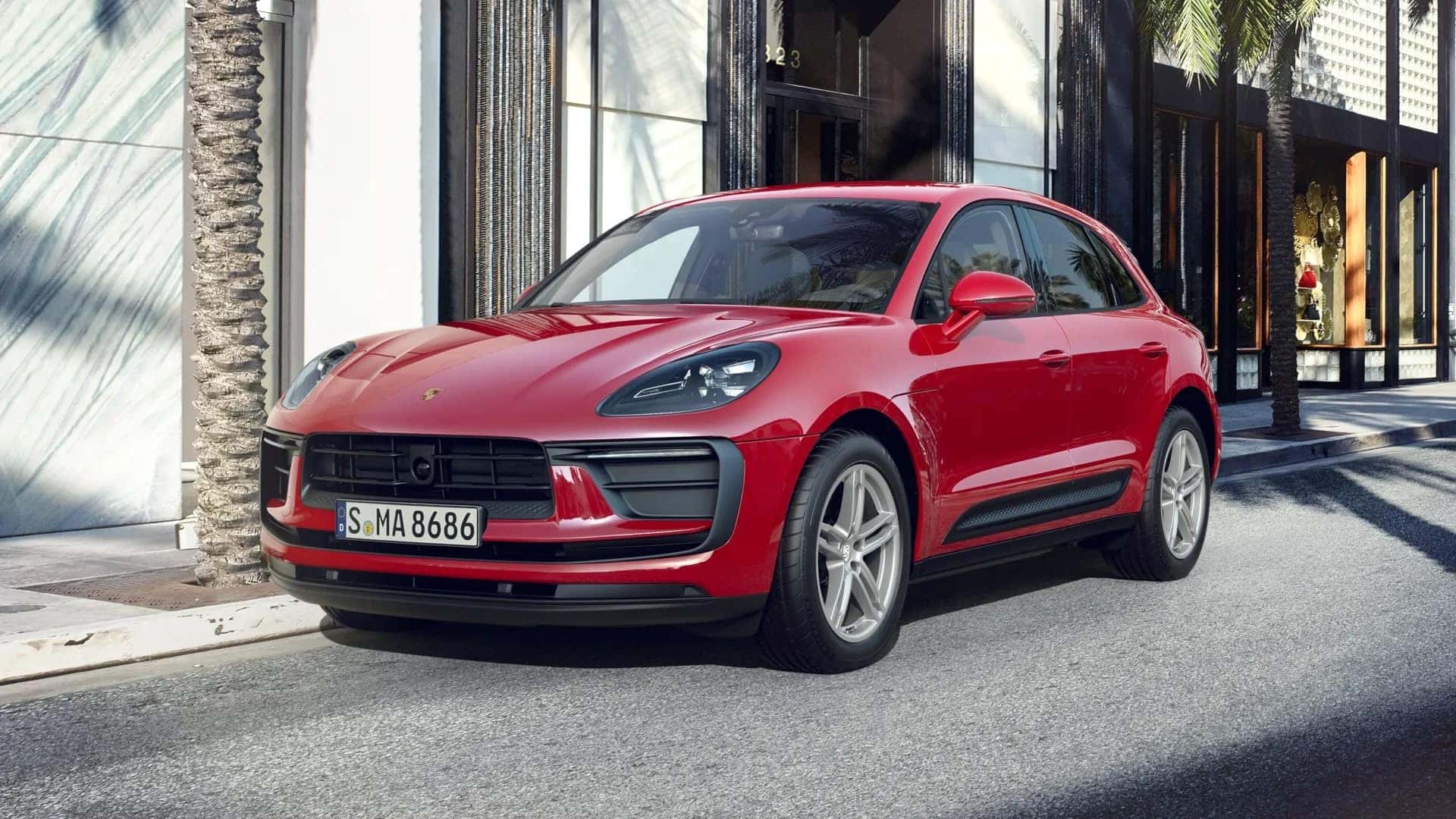 Macan in Carmine Red
