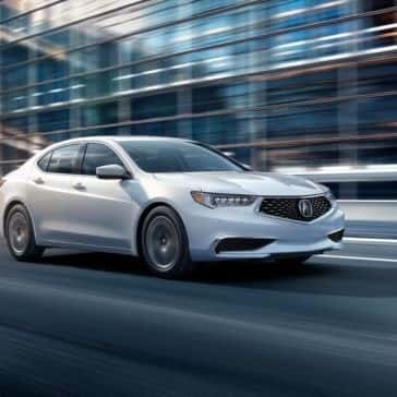 2018 White Acura TLX 1