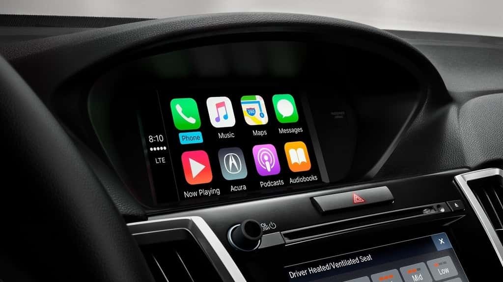 2018 Acura TLX Bluetooth Dashboard