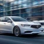 White Acura TLX