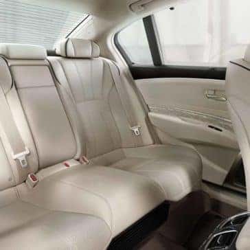 leather seating in 2019 Acura RLX