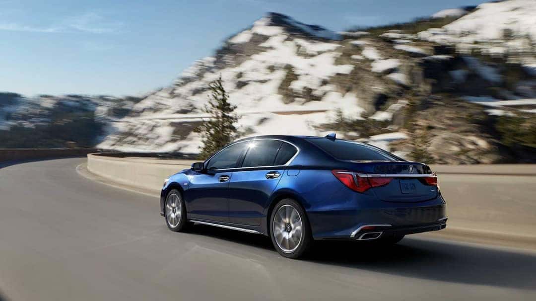 rear exterior of 2019 Acura RLX