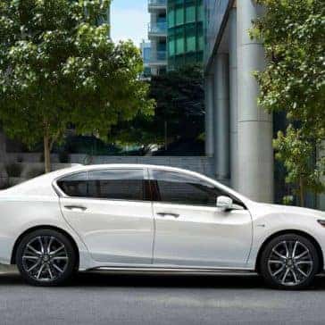 side exterior of 2019 Acura RLX