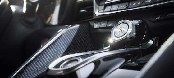TLX Type S carbon fiber center console