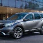 Check out a gray 2020 Honda CR-V Touring like this at a Honda dealer near me.