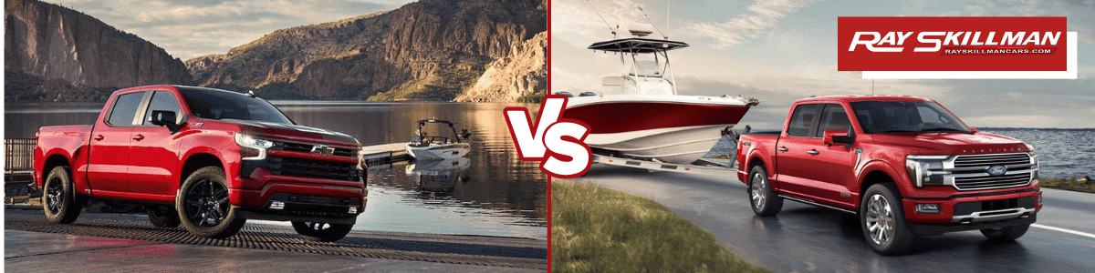 2024 Silverado 1500 vs. Ford F-150 - banner
