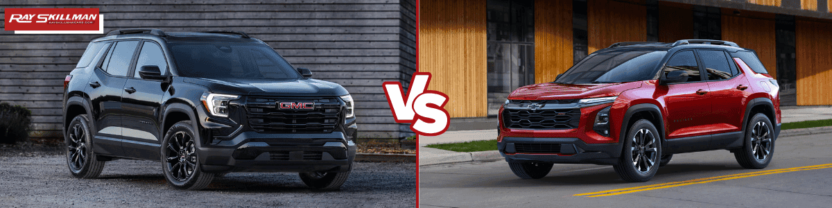 2024 GMC Terrain vs. Equinox - banner