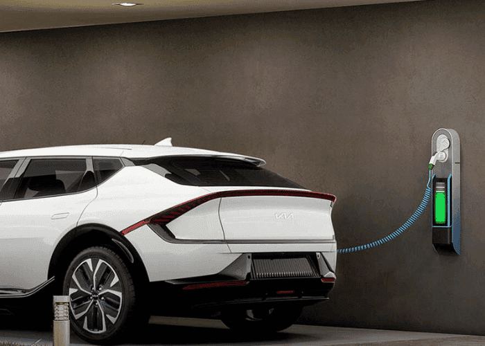 Kia Electric Vehicles - Ray Skillman Auto Group - charging at home