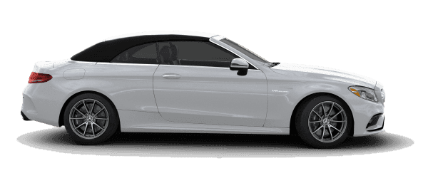 2017 Mercedes-Benz AMG C 63 Cabriolet white background