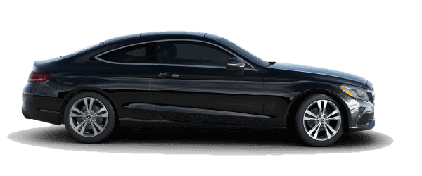 2018 Mercedes-Benz C 300 4MATIC Coupe white background