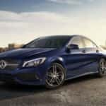 2017 Mercedes-Benz CLA Coupe Blue Exterior