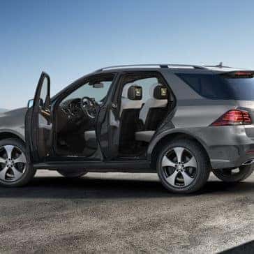 2018 Mercedes-Benz GLE 350 Exterior with doors open for interior view