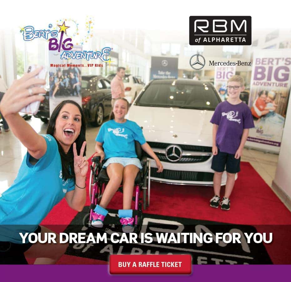Bert's Big Adventure raffle
