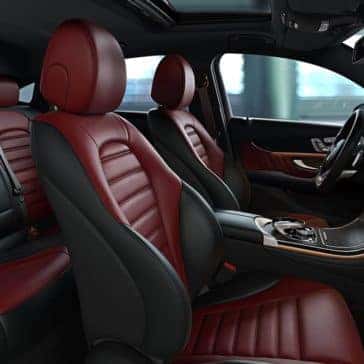 2019 Mercedes-Benz GLC front seating