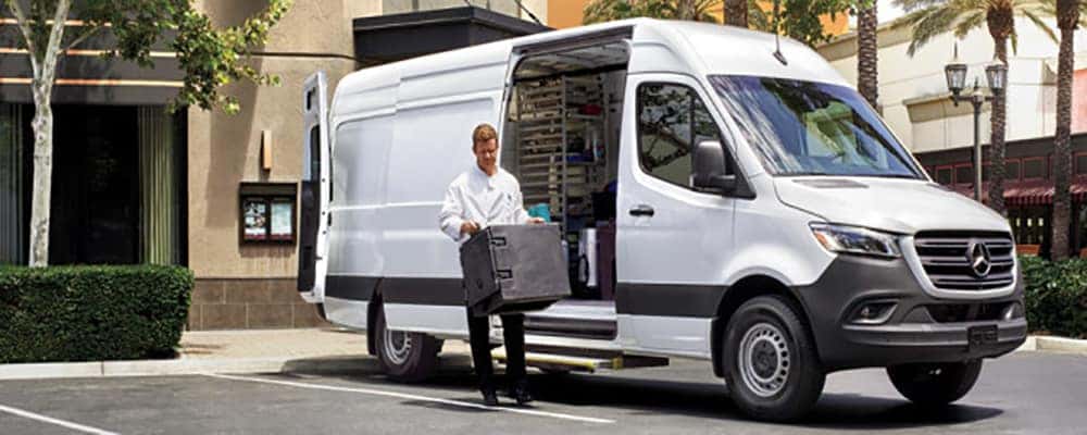 benz work van