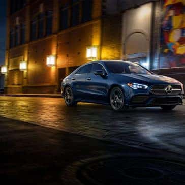 2020 MB CLA Driving