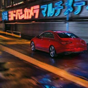 2020 MB CLA Rear