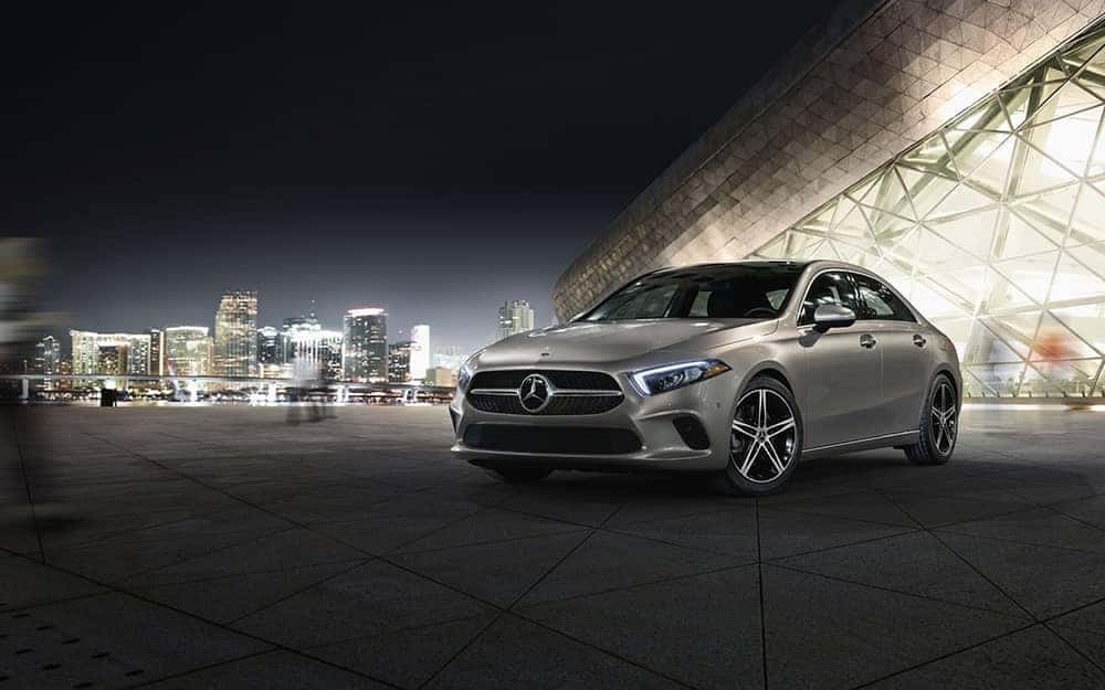 2020-MB-A-Class At Night