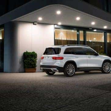 2020 MB GLB In Driveway