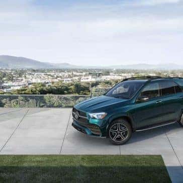 2020 MB GLE Parked