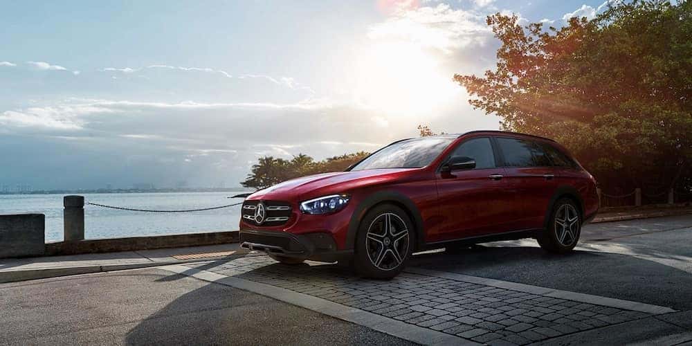 2021 Mercedes-Benz E-Class All-Terrain Wagon Parked