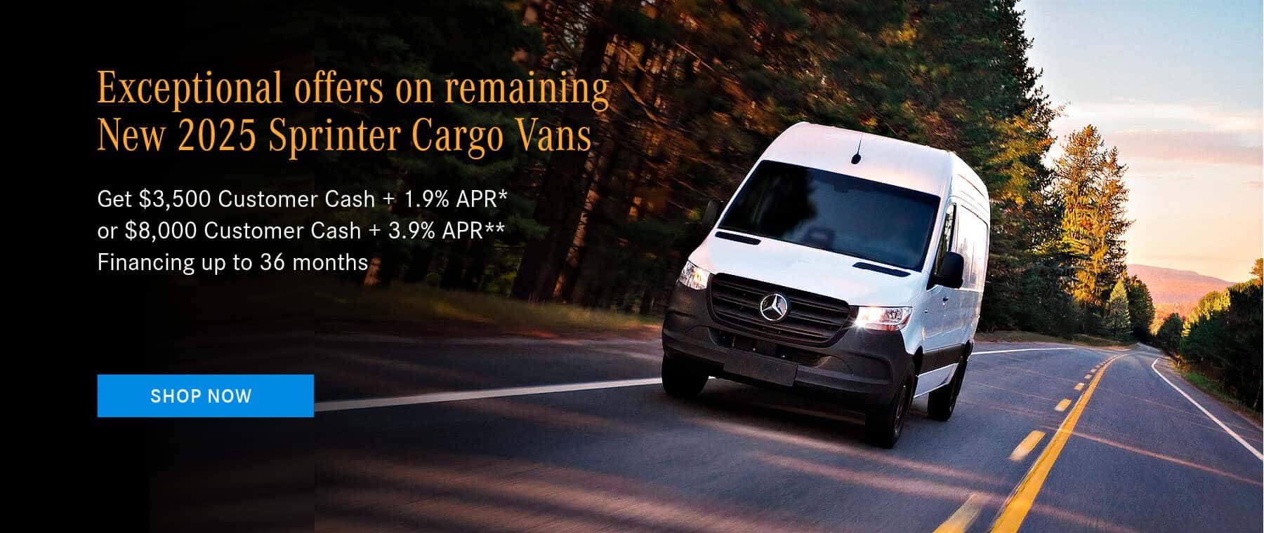 Sprinter Bonus Cash