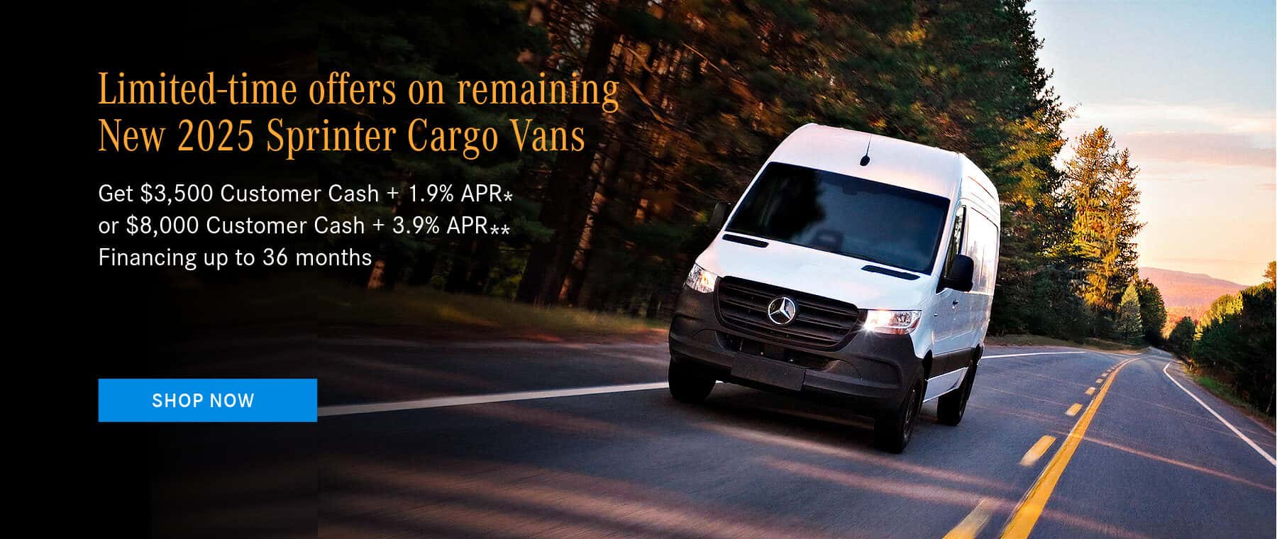 Sprinter Bonus Cash