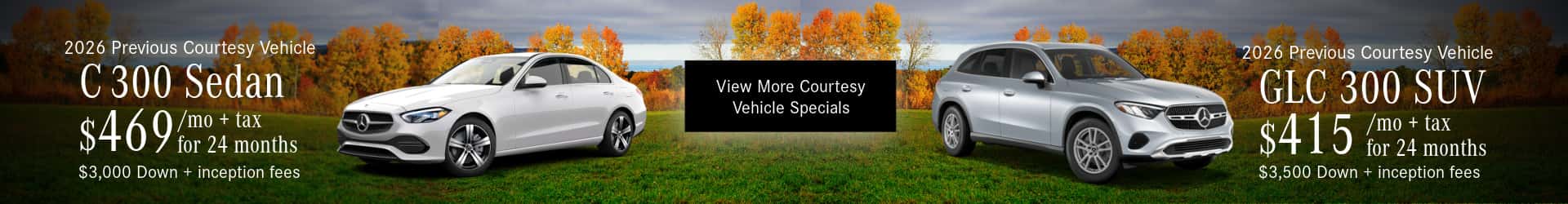 Courtesy Vehicle Lease Offers