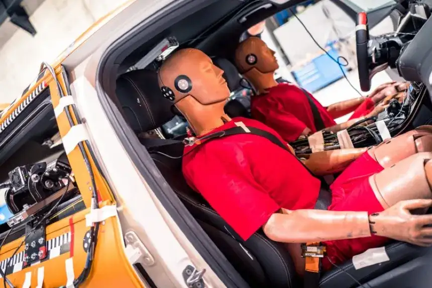 Mercedes-Benz Safety Testing and Protection