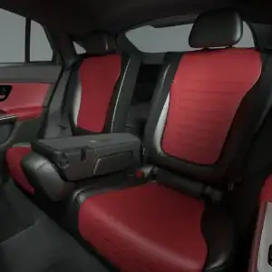 2026 GLC Coupe back seat