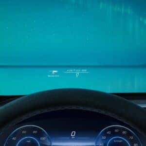 2026 EQE SUV Heads Up Display