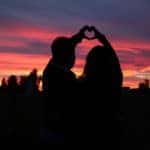 Beautiful San Antonio sunset, perfect for date night