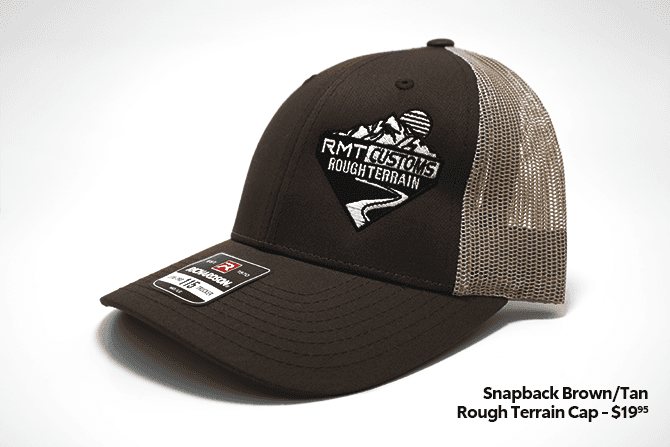 Snapback Brown-tan Rough Terrain Cap
