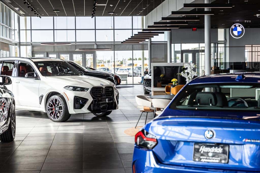 Showroom at BMW of McKinney