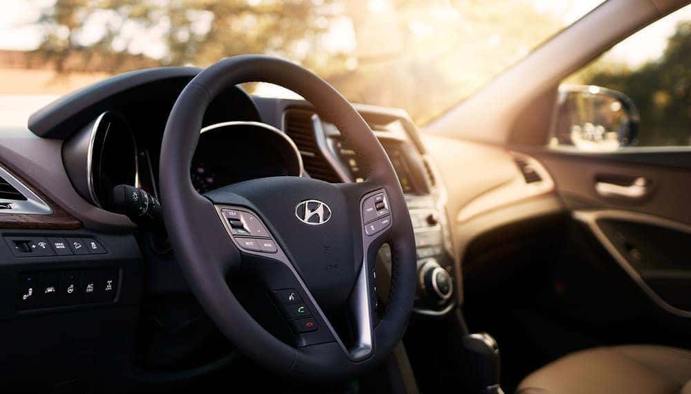 2018 Hyundai Santa Fe SE Gallery steering wheel