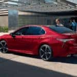 2018 Toyota Camry red exterior