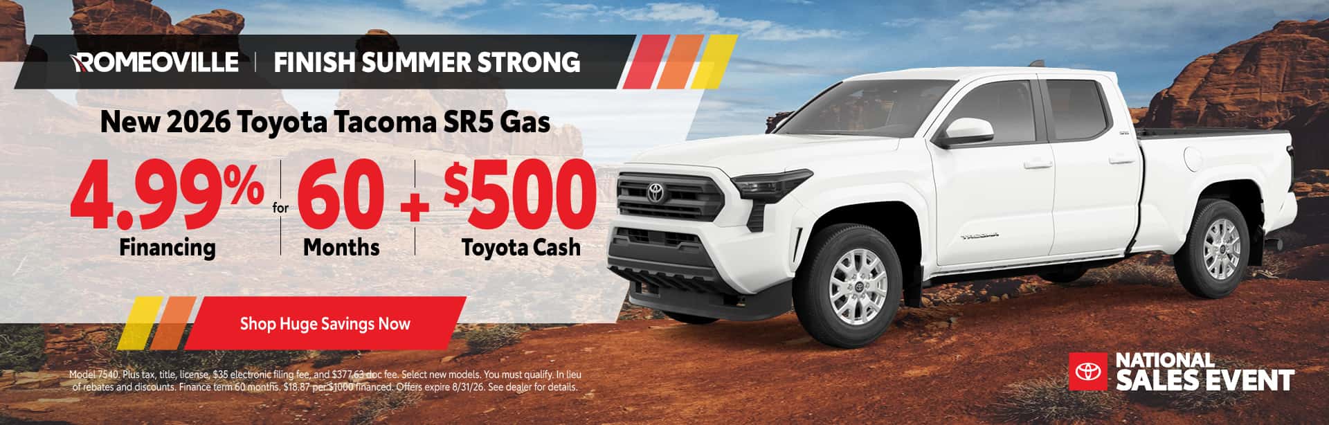 2026 Toyota Tacoma SR5 Gas